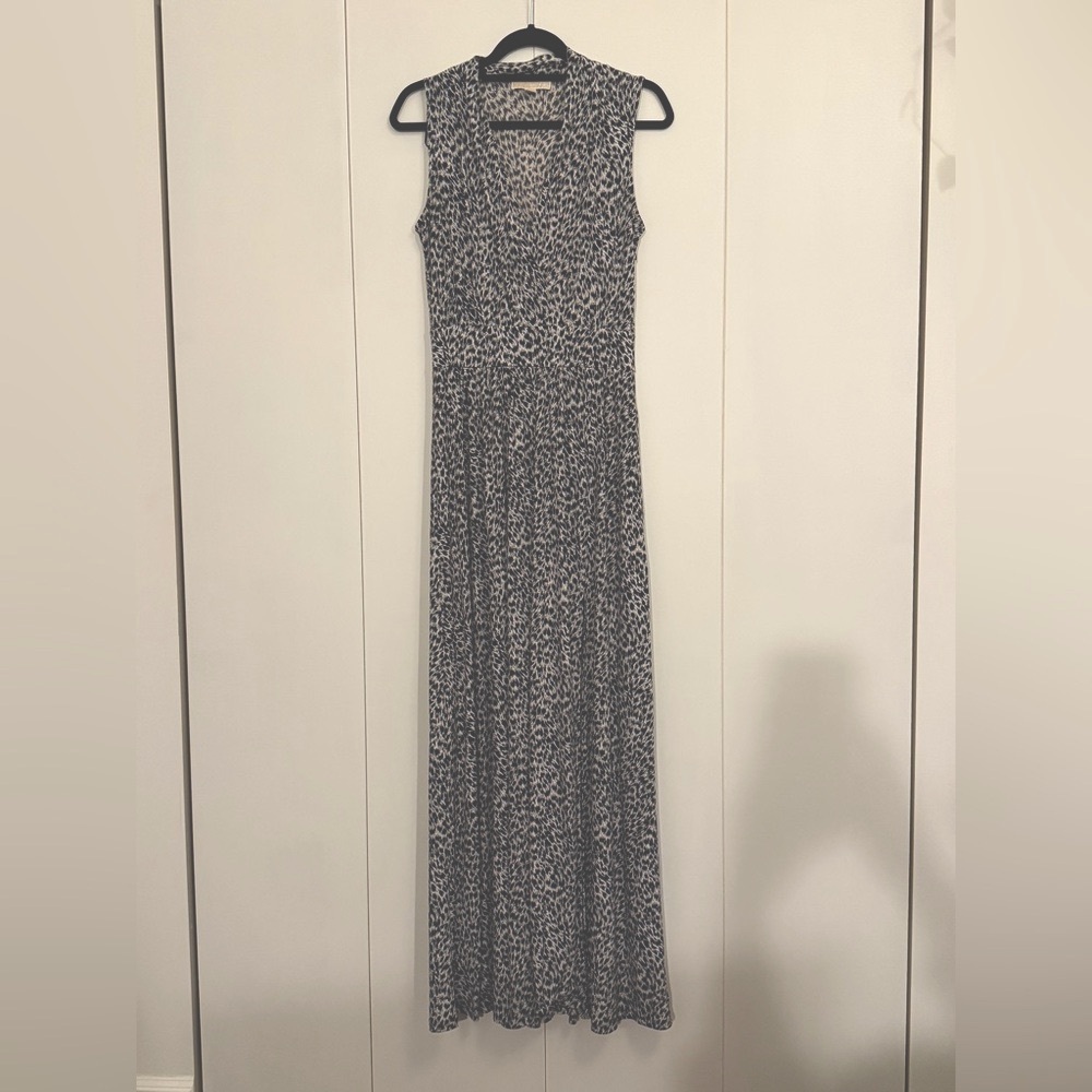Michael Kors Animal Print Sleeveless Gown | Size M